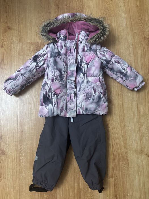 Зимний комплект Lenne 92 размер полукомбинезон