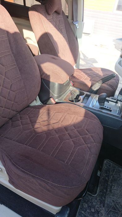 Чехлы Паджеро 4 Зигзаг