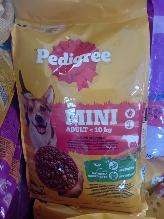 Суха храна за кучета ПЕДИГРИ 12кг