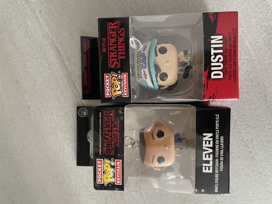 Фигурки ОСД Дастин, Одди, Робин, Демагоргон