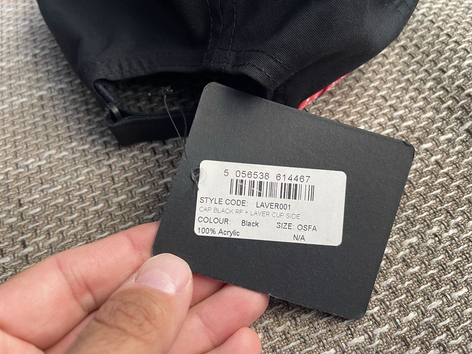 Шапка Uniqlo Roger Federer Laver Cup Tennis Court London Nadal Nike