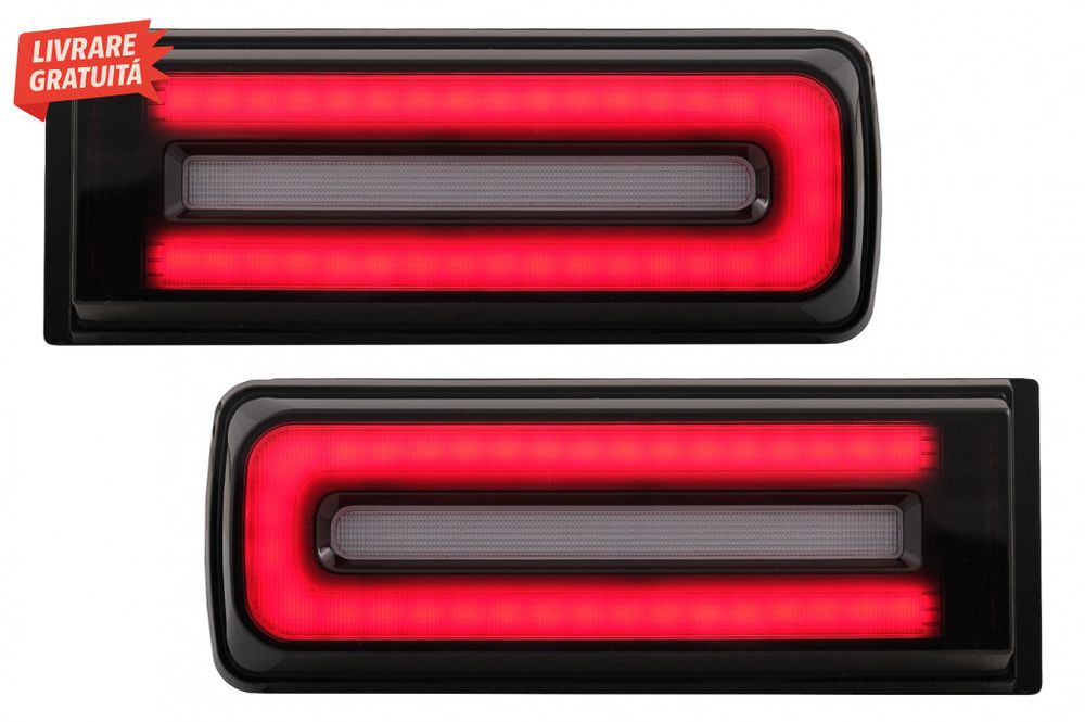 Stopuri Full LED Mercedes G-Class W463 (2008-2017) Facelift 2018 Desig