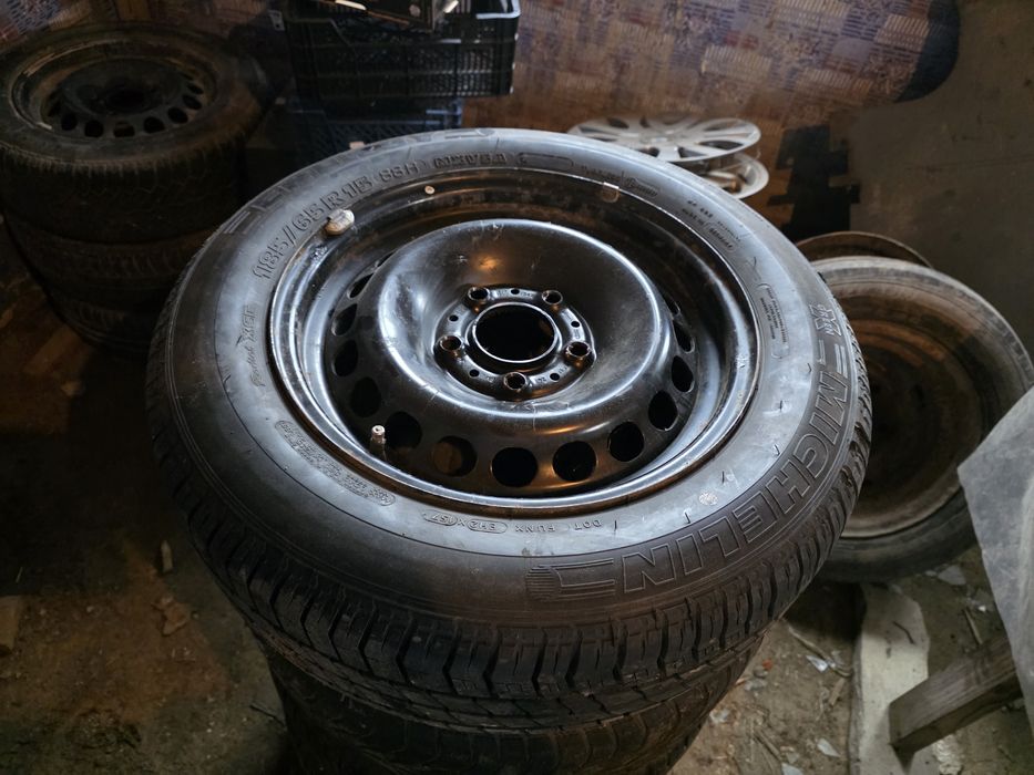 Roti, cauciucuri 185/65 R 15 88T, roti bmw, roți cu 5 găuri, roți