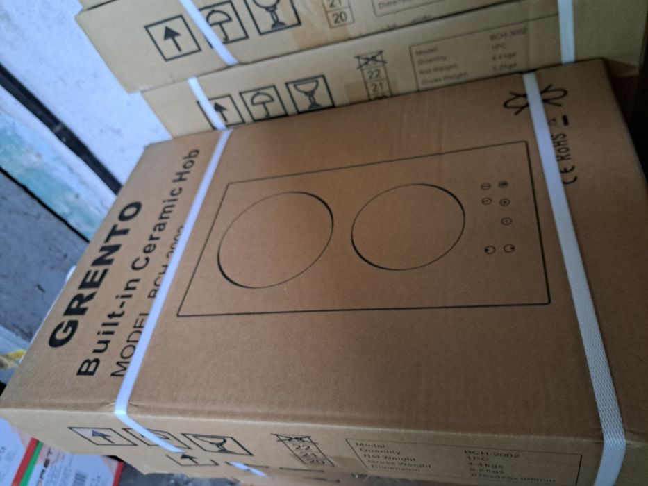 Нов двоен/двойка плот/котлони за вграждане 2ка Grento/Гренто