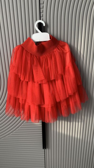 Красная юбка для девочек