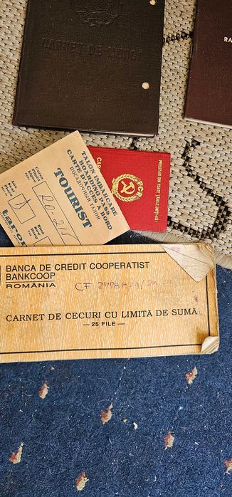 carnet cec vechi economii carnet elev bilete tren vechi toate