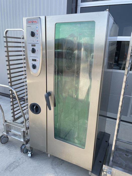 Готварски Конвектомат Rational/Рацилнал CM 201. Колички. Дръжки.