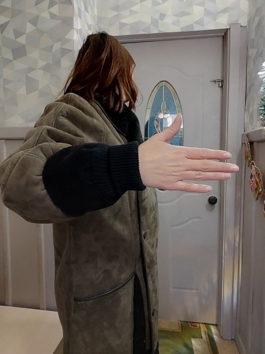 Дублёнка    комбинированная.                                         .