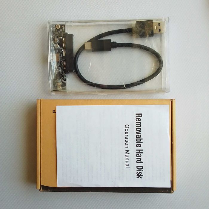 HDD 1TB+Кейс для внешнего харда.