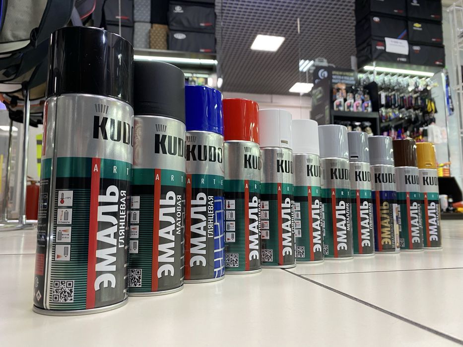 Автомобилькая краска/эмаль Kudo