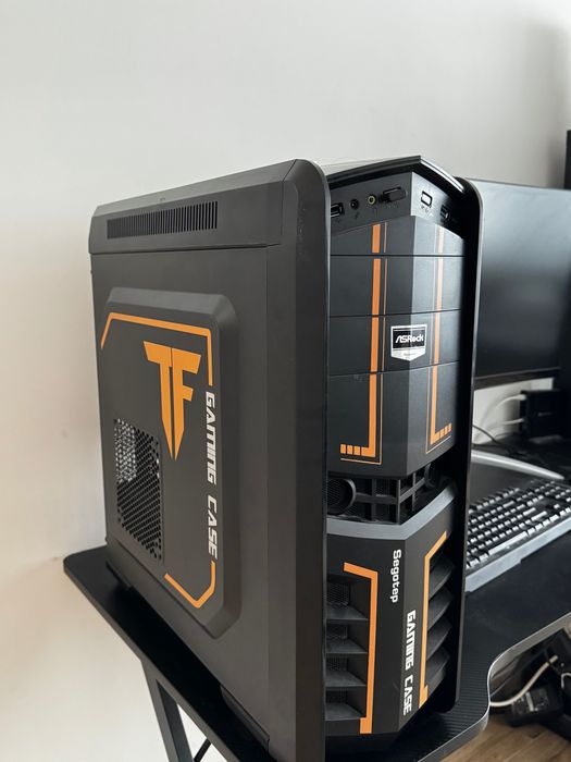 Продавам Геймърски компютър (настолен)  1060 Super, I5 7500, 8 ram