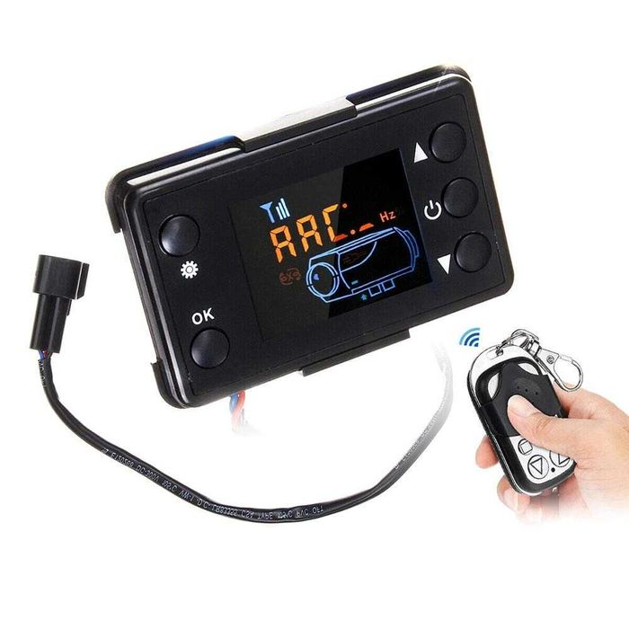 Controller de comutator LCD pentru încălzire auto 12V