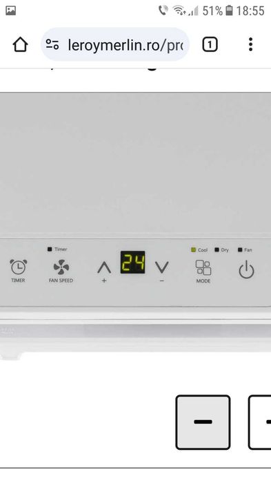 Aer conditionat mobil, Equation, 7000 BTU, clasa energetica A