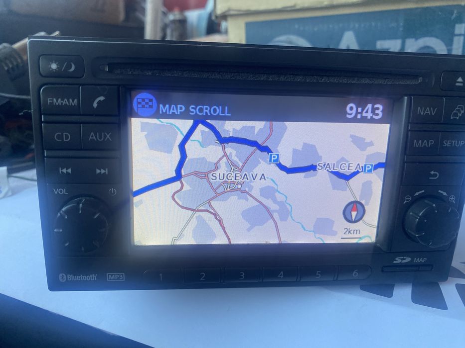 Navigatie Nissan Qashqai,Note,Juke etc