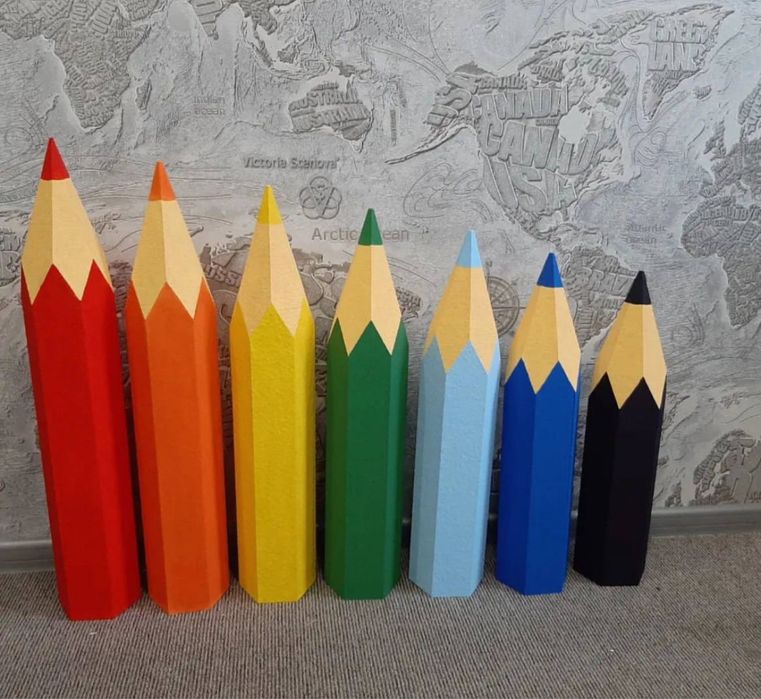 Праздничные детали из пенопласта