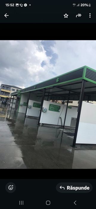 Vând hală metalica