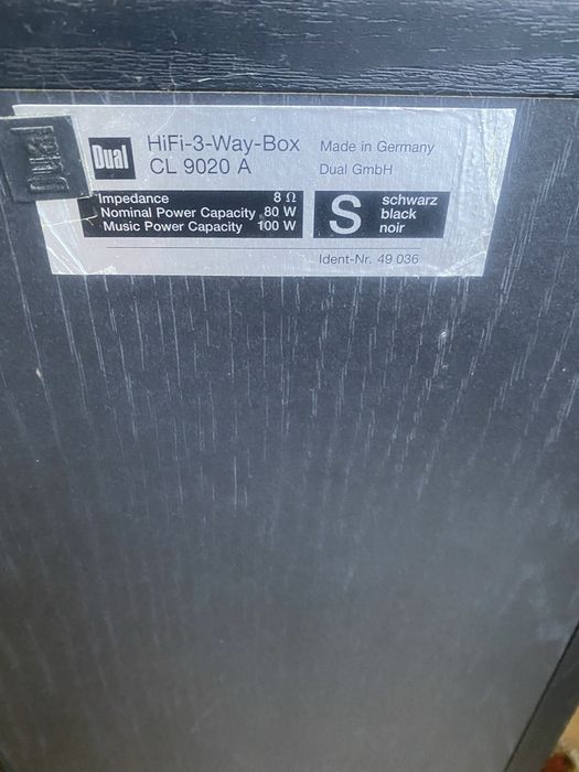 Linie sistem audio sansui + boxe Dual Cl 9020 A