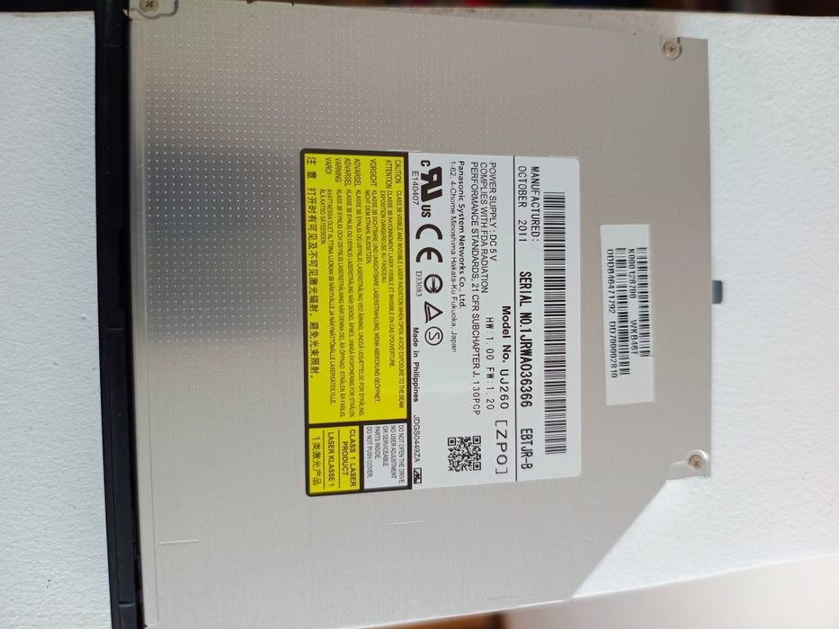 Blu ray writer Panasonic, unitate externa usb 3.0