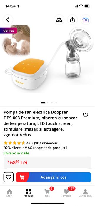 Pompa electrica Doopser DPS-003 ca noua