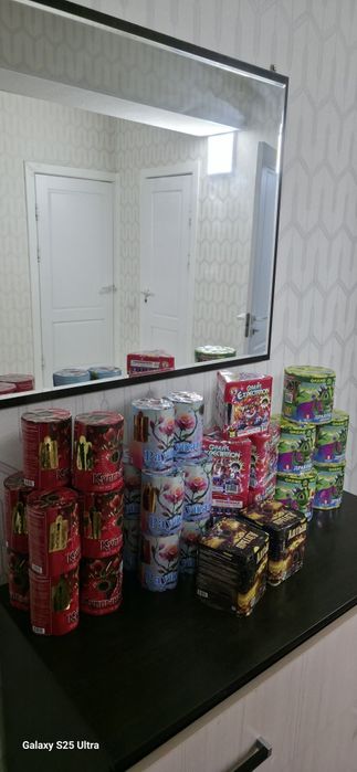 Салют новогодние