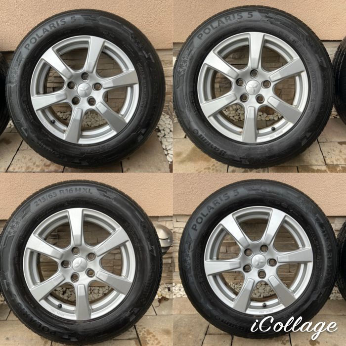 Jante aluminiu Mitsubishi Asx cu cauciucuri iarnă