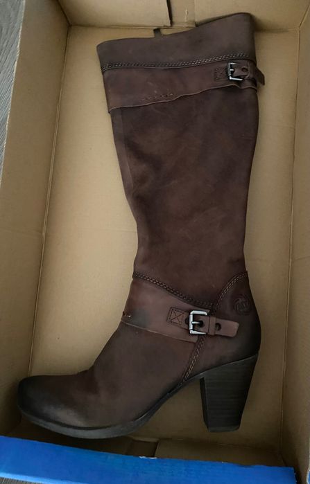 Дамски ботуши Marco Tozzi от естествена кожа. Размер 40