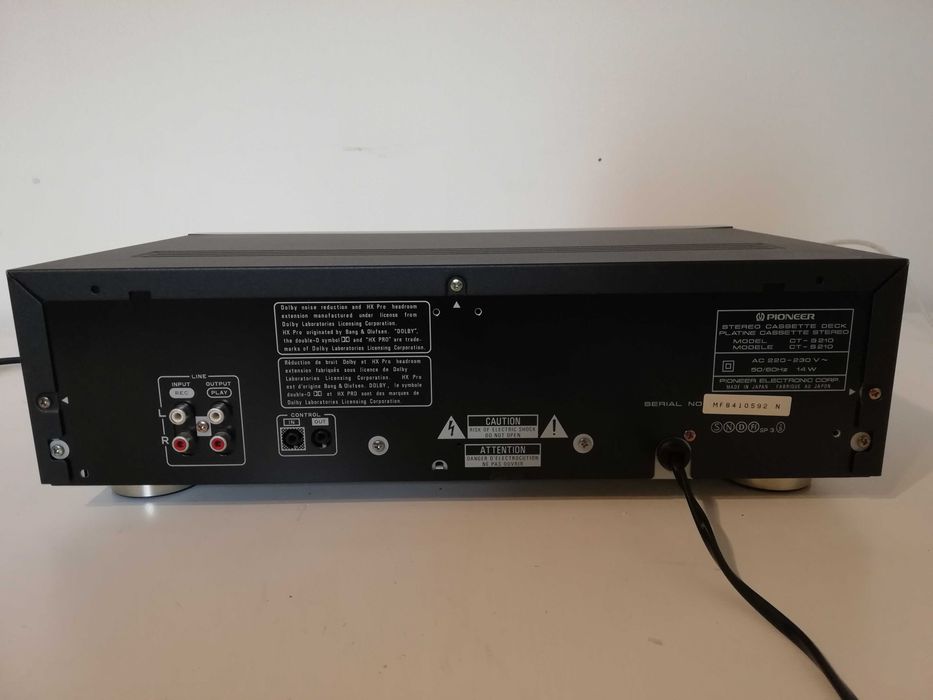 Stereo Casette Deck PIONEER model CT-S210 - Vintage/JAPAN