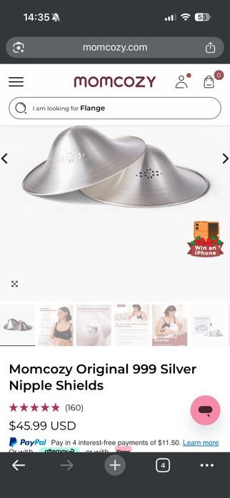 Помпа за кърма Momcozy M9 с още една помпа подарък към нея