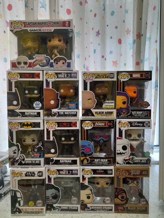 Funko pop Marvel, Star wars, DC колекционерски фигурки детски играчки