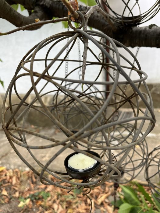 Продавам висящи свещници 6 бр 25лв