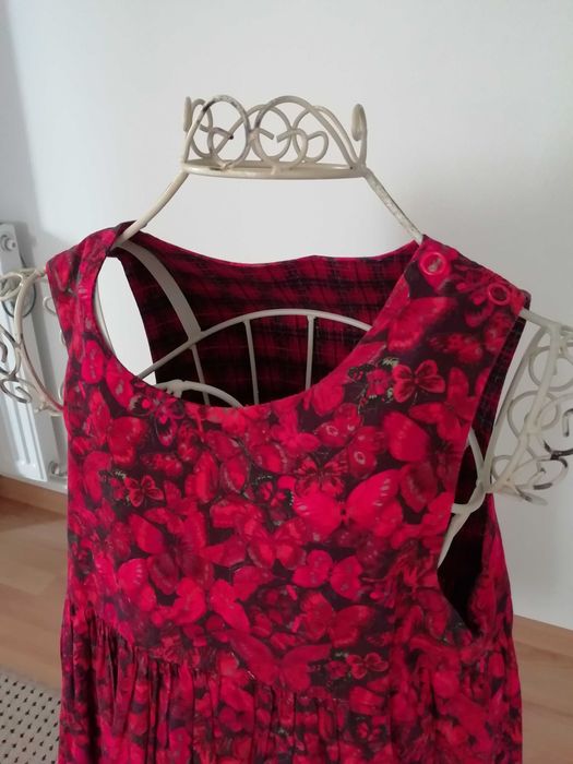 rochie fetite cu doua fete SEESAW England