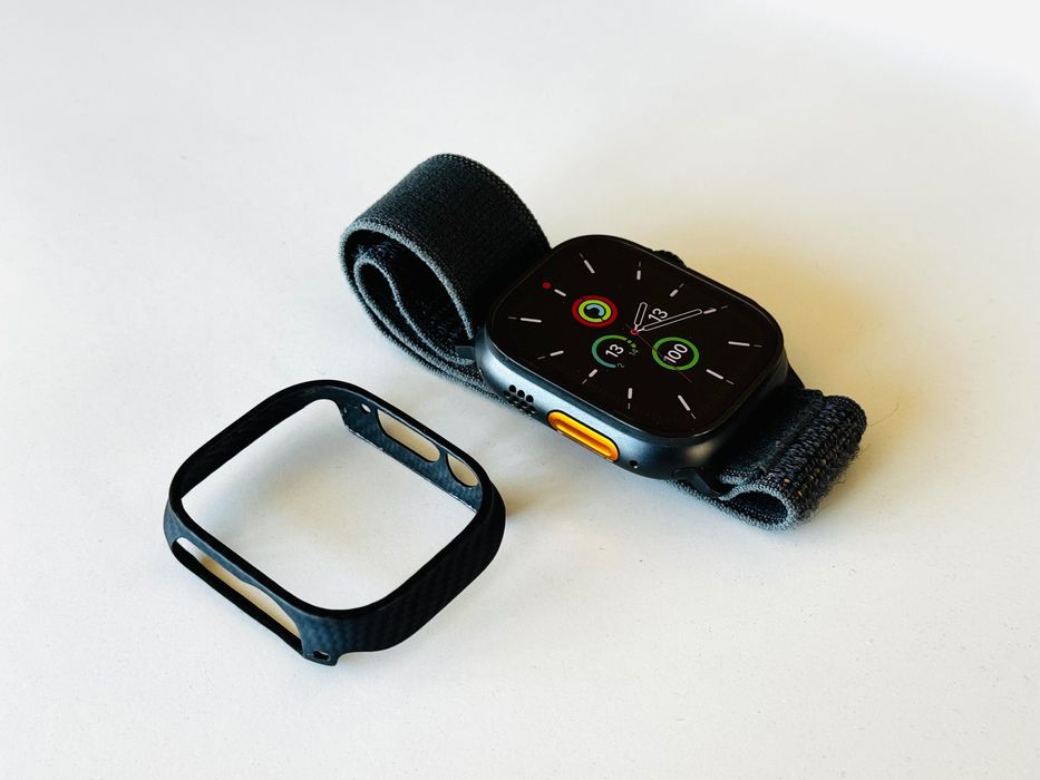 НОВ! Apple Watch Ultra 2 49mm Black Titanium+Cellular Гаранция