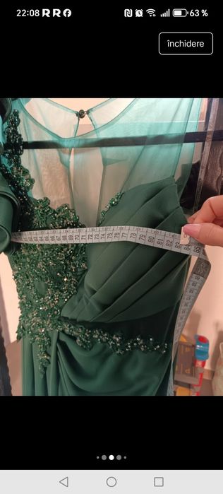 Rochie eleganta verde