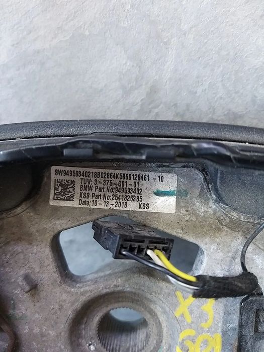 Volan piele in 3 spite cu comenzi bmw x3 g01 3375g0101 949593402 2541826385