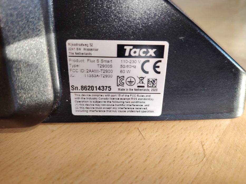 Smart trainer TACX FLUX SMART