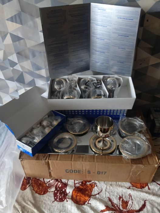 Продам два набора посуды цептер новые оригинал