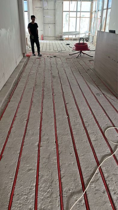 Напольные строительные работы