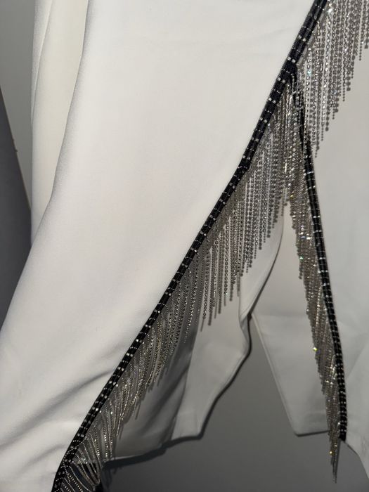 Вечерний пиджак со стразами