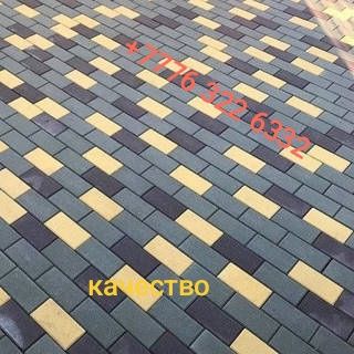 Тротуарная плитка "кирпичик"