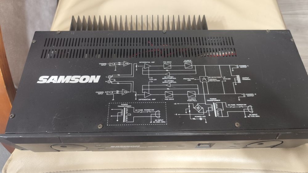 Amplificator studio Samson servo-170 2x85W