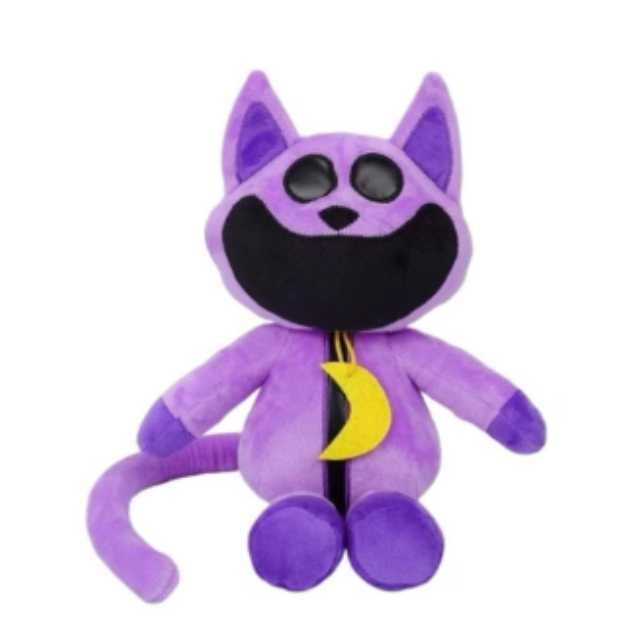 Cat Nap, jucarie de plus mov, 32cm Smiling Critters