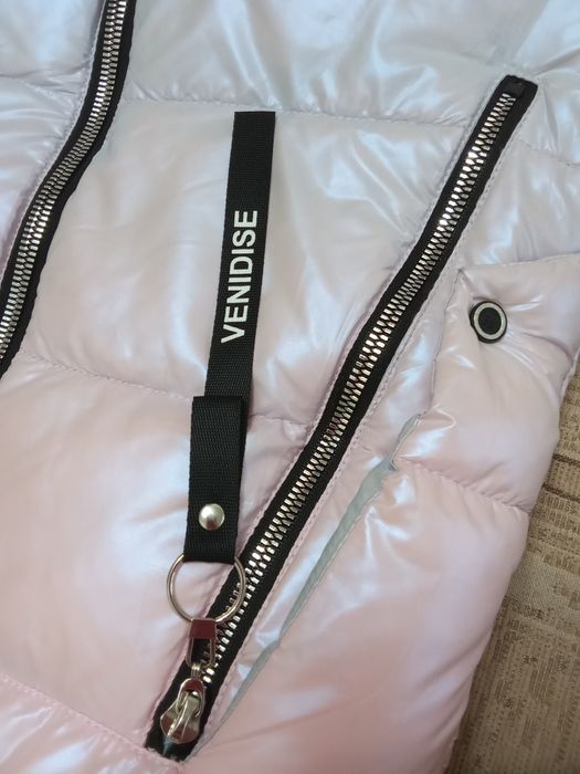 Зимний пуховик на девочку рост 116-122