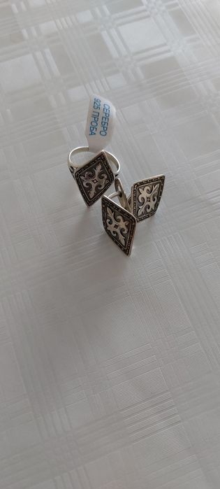 Комплект из серебра 925 пробы