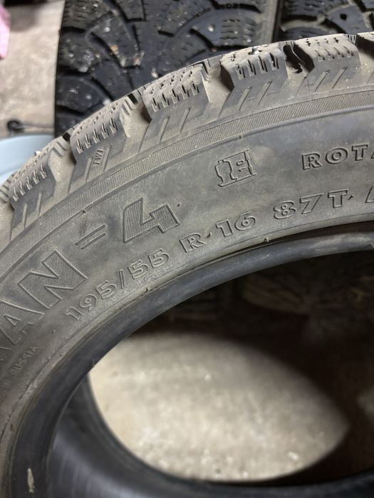 Шины зимние 195/55/16