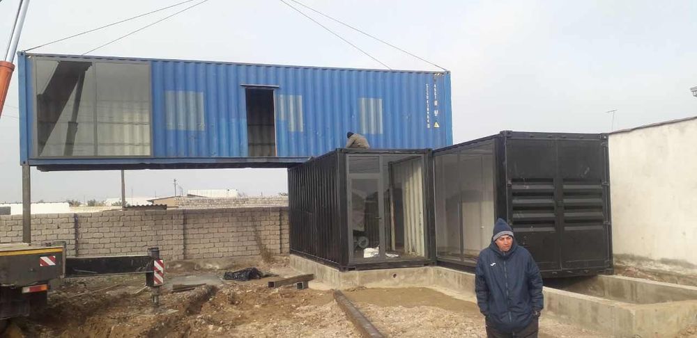 Контейнер |  модульный | домики