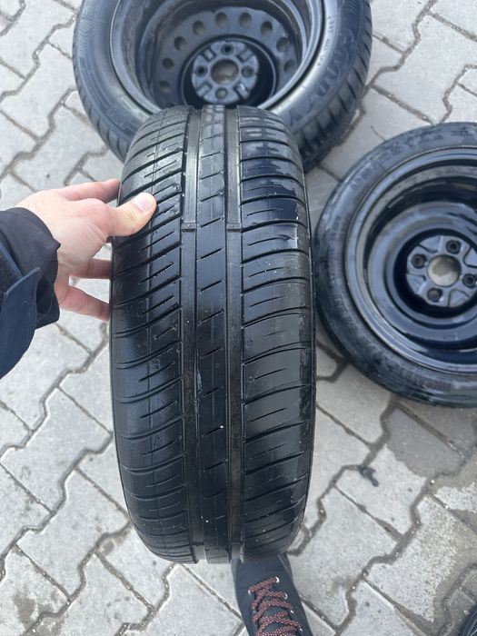 4 бр. Железни джанти с гуми 4х100, 14’’