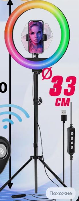 Вещи, коврик для йоги, куртка, штатив