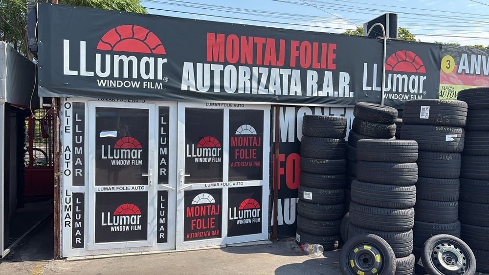 Oferta montaj folie Llumar 299