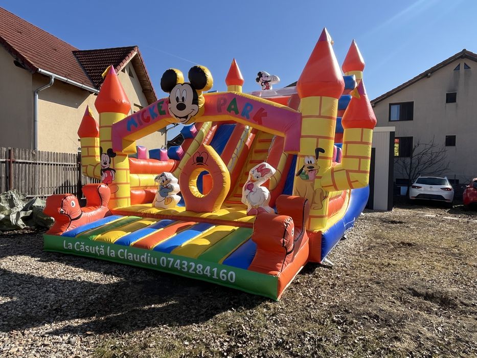 Vand topogan gonflabil