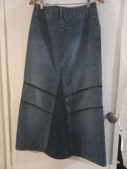 Женская джинсовая юбка